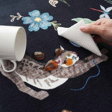 Rugcomf Runner machine washable for quick, thorough cleanups.