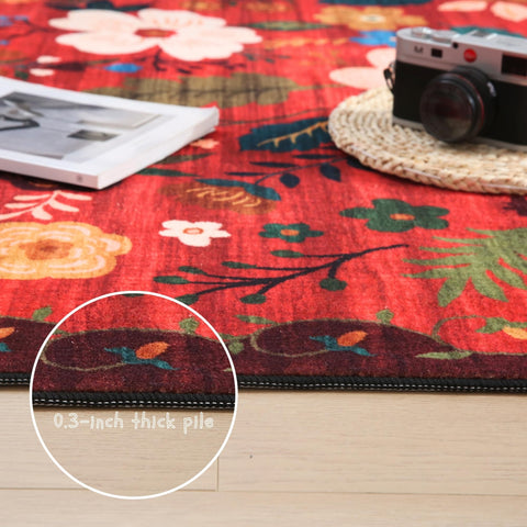 Rugcomf runner rug soft underfoot for busy families with kids