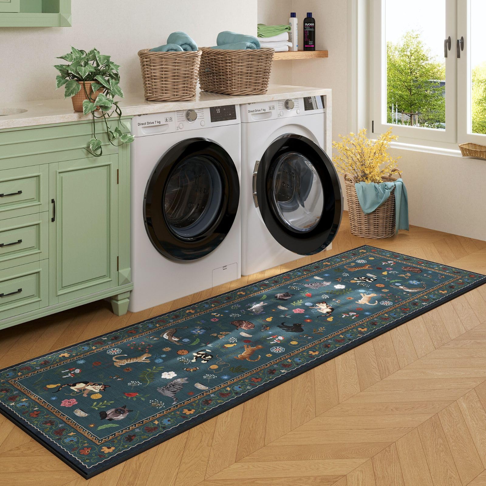 Rugcomf Runner soft durable fibers underfoot for everyday comfort