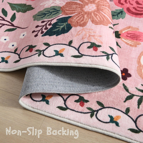 Rugcomf washable rug—easy refresh with cold machine wash.