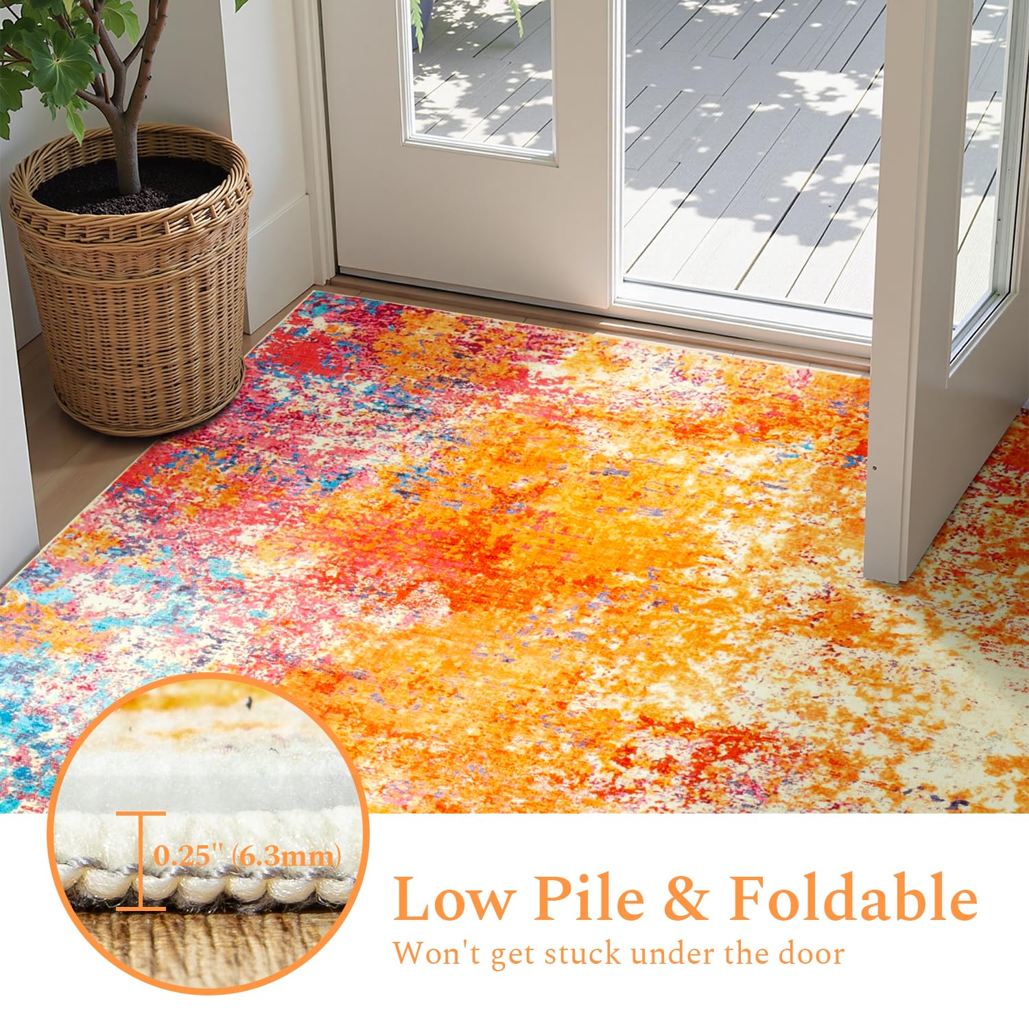 Rugflix OEKO-TEX certified rug for safe family spaces.