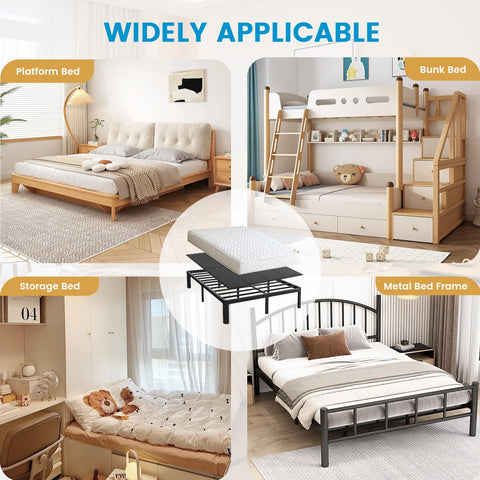 Ruggex Bunkie Board Queen universal compatibility with platform beds and sofas