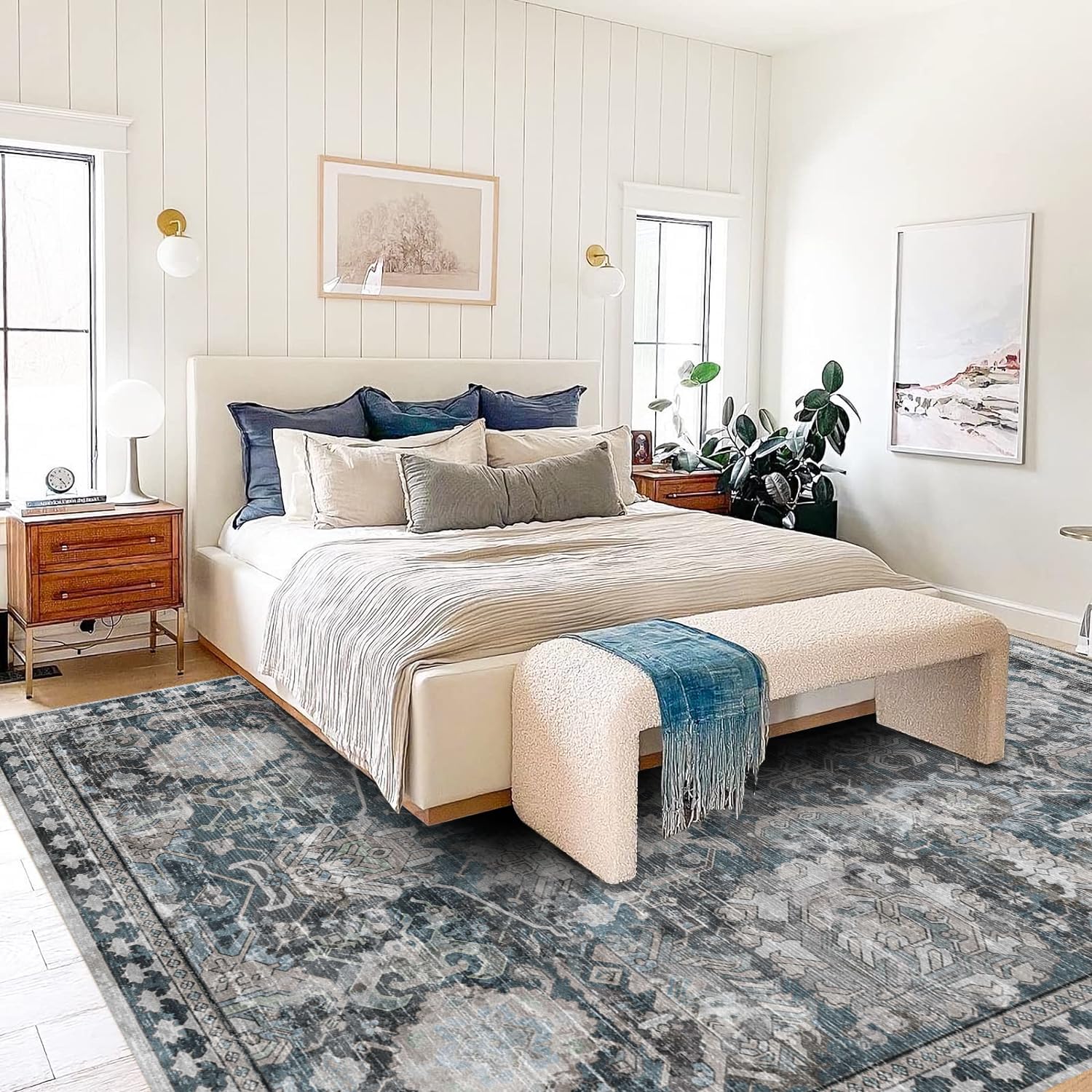 RUGSURE low-pile weave supports furniture movement and daily use.