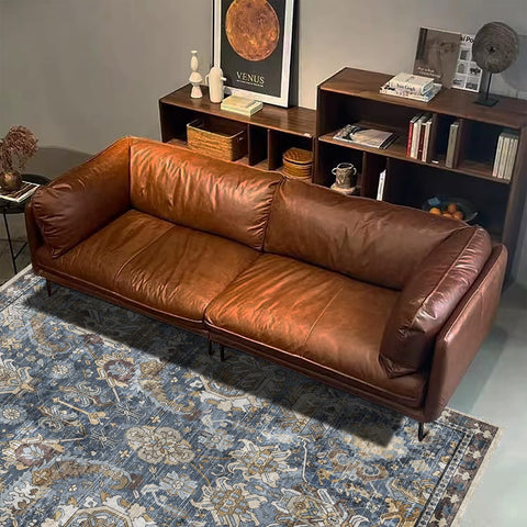 RUGSURE durable low-pile rug stands up to busy traffic