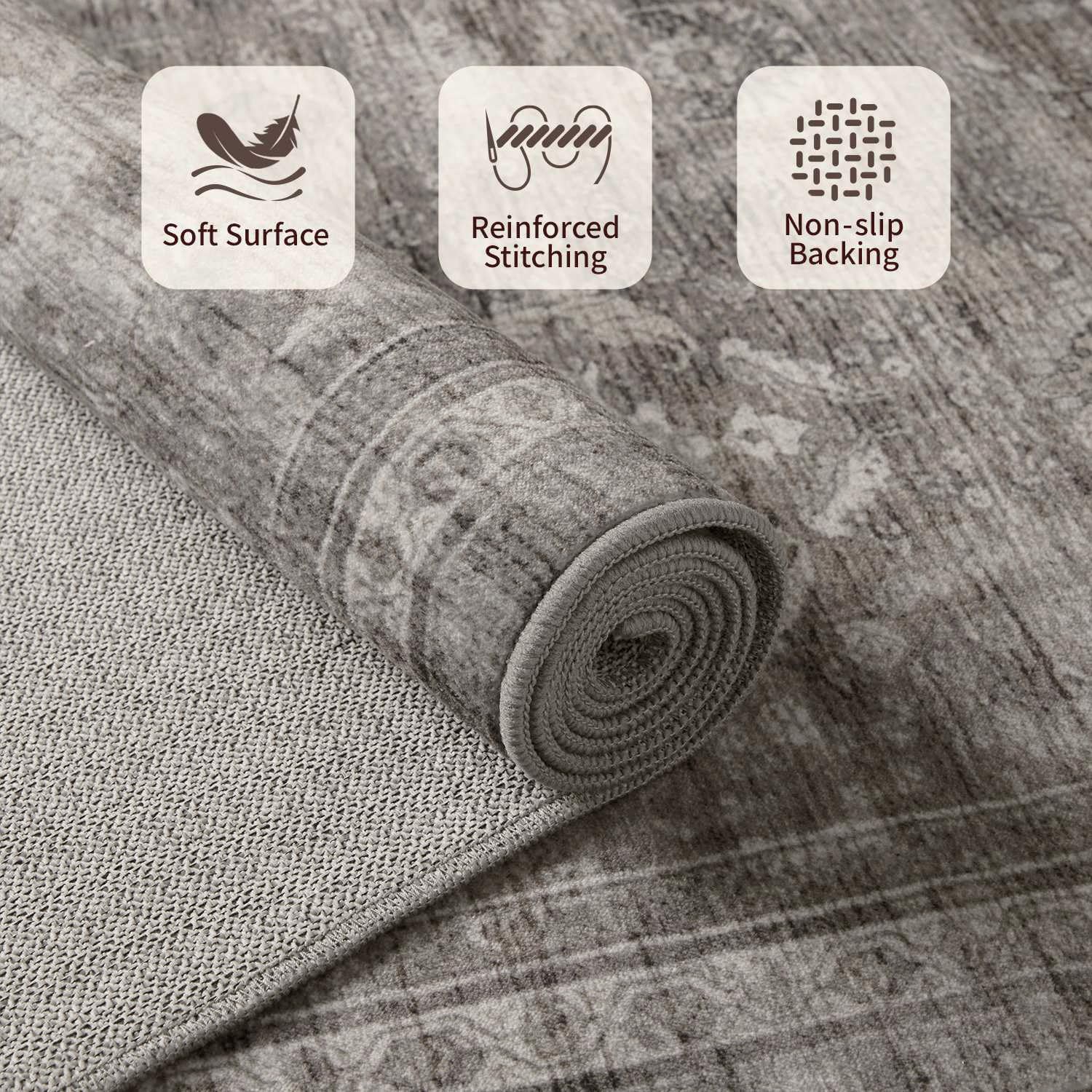 Rugxara ultra-thin design 0-31 inch under furniture