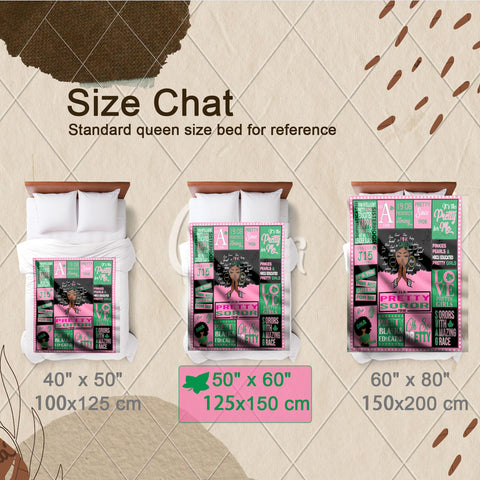 Ruifeihan pink-green sorority throw on couch adds warm, stylish sisterhood flair.
