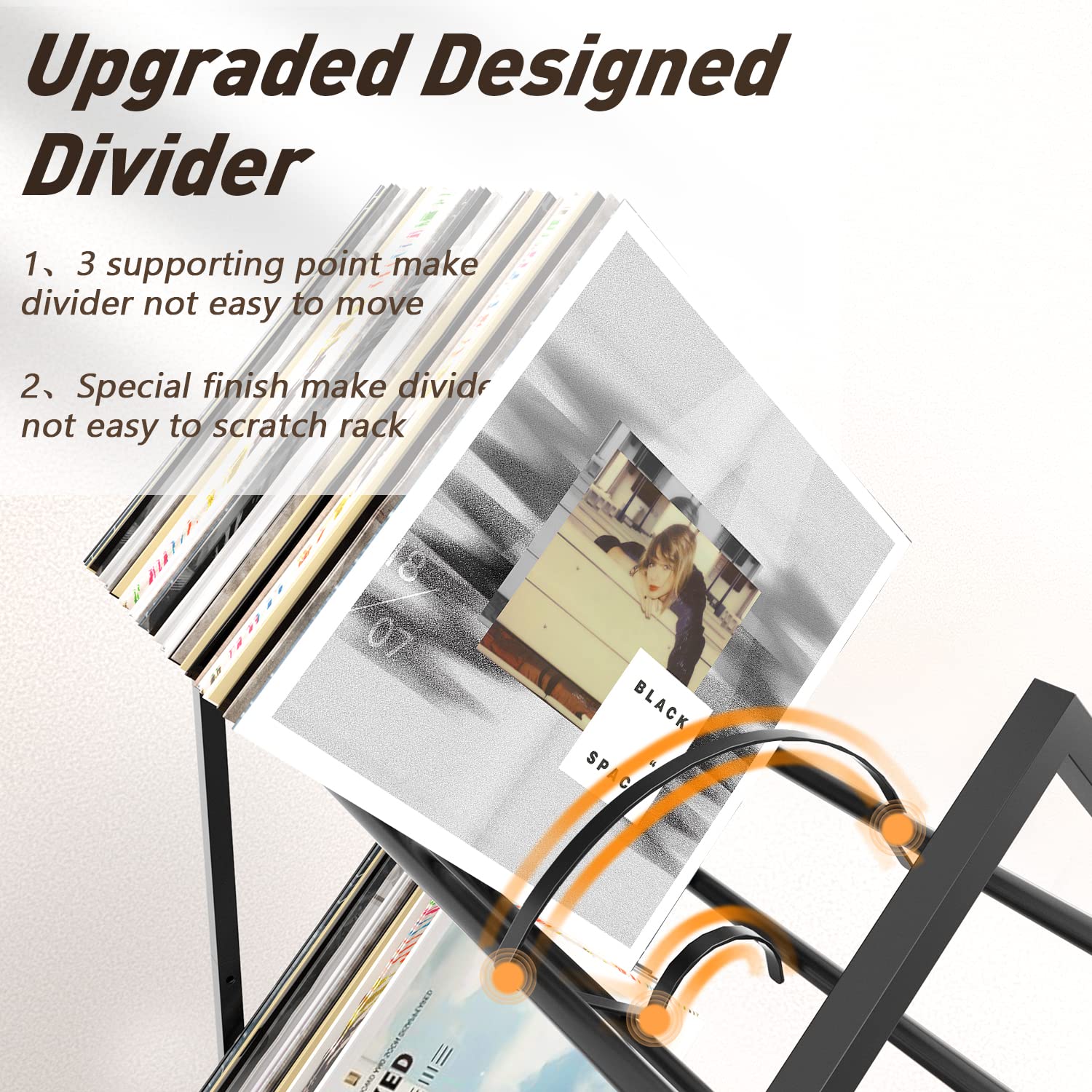 RUILALIFE carbon steel construction provides durable vinyl display