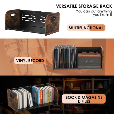 RUILALIFE multifunctional organizer suitable for magazines and files.
