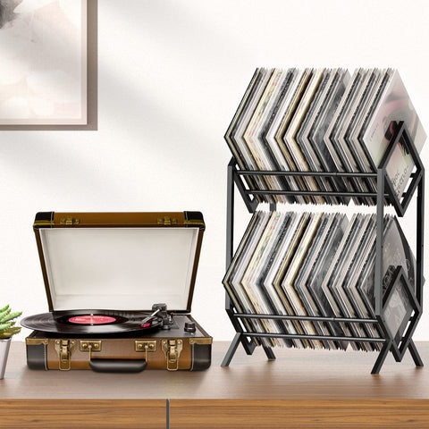 RUILALIFE upgraded divider detail keeps records upright and separated