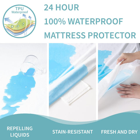 Ruili king-size soft breathable microfiber protector delivers comfortable, breathable sleep.