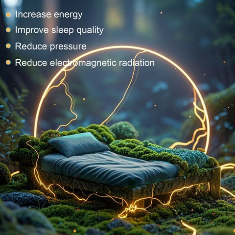 Ruiwen Hair grounding sheet earth-connected bedding concept for calm nights