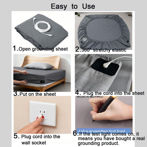 Ruiwen Hair grounding sheet easy care and machine washable
