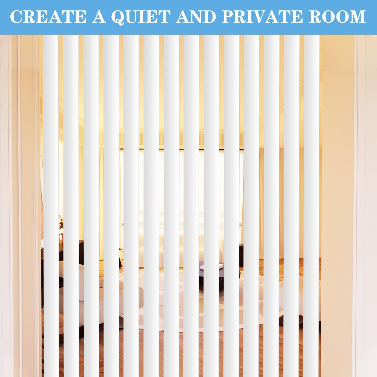 RUIYELE vertical slats easy install for windows and doors