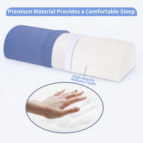 Ruizman leg elevation pillow helps ease leg tension after long days.