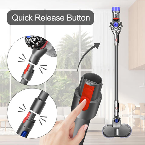 RUKHOOL wand available in five colors to customize your cleaning setup