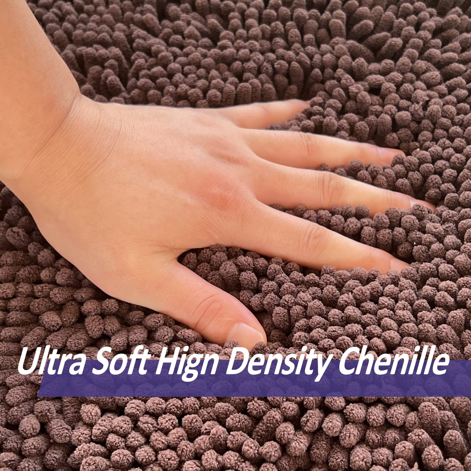 RUN HELIX three-layer construction with microfiber pile, sponge core and base.