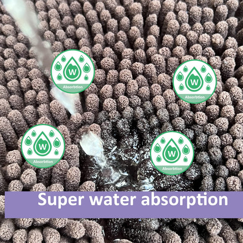 RUN HELIX machine washable bath rug for easy care and quick cleaning.