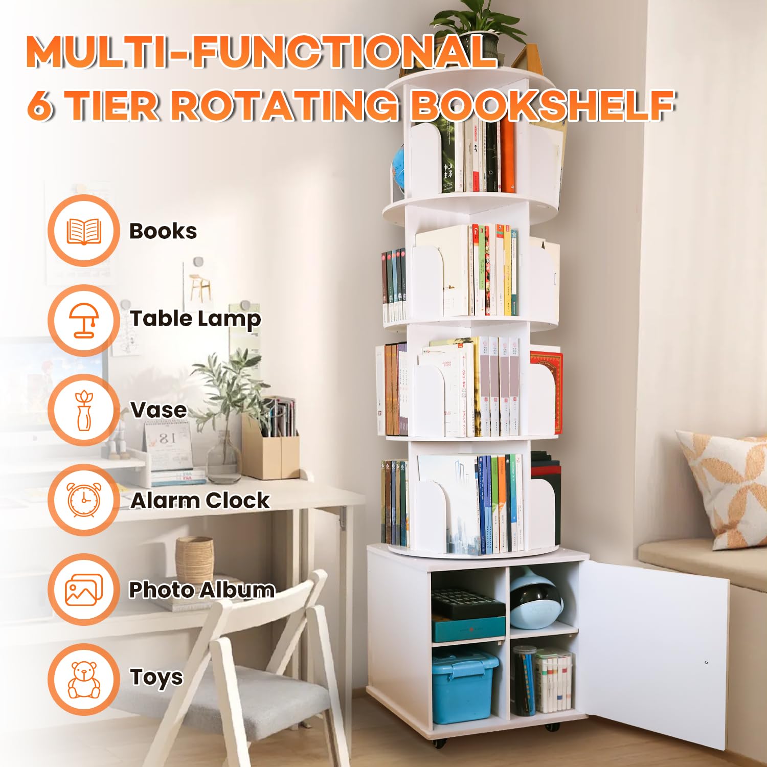 RUNSUNSPRI adjustable layers allow height customization for various collections.