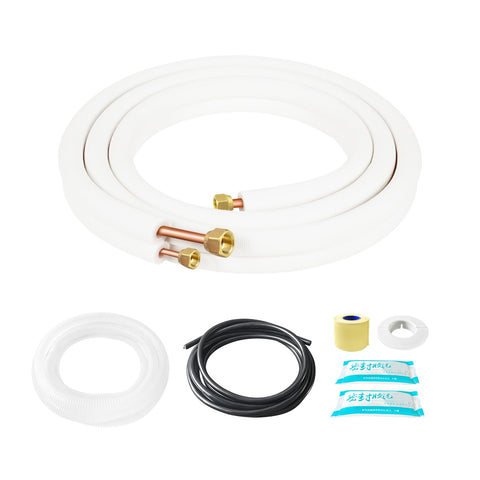 RUNZEG 10ft copper tube set for durable mini split connections