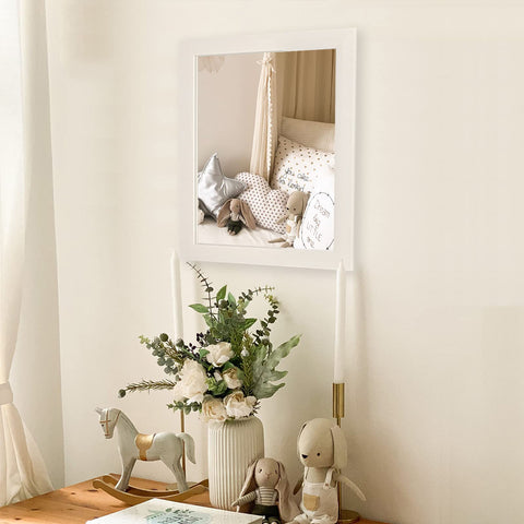 Ruomeng rectangular wall mirror 16x20 bathroom vanity for grooming clarity