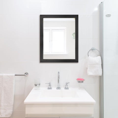 Ruomeng rectangular wall mirror modern PS frame design