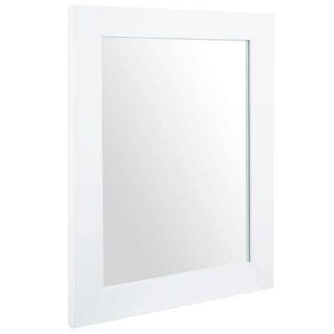 Ruomeng 12x16 white frame wall mirror ideal for entryways