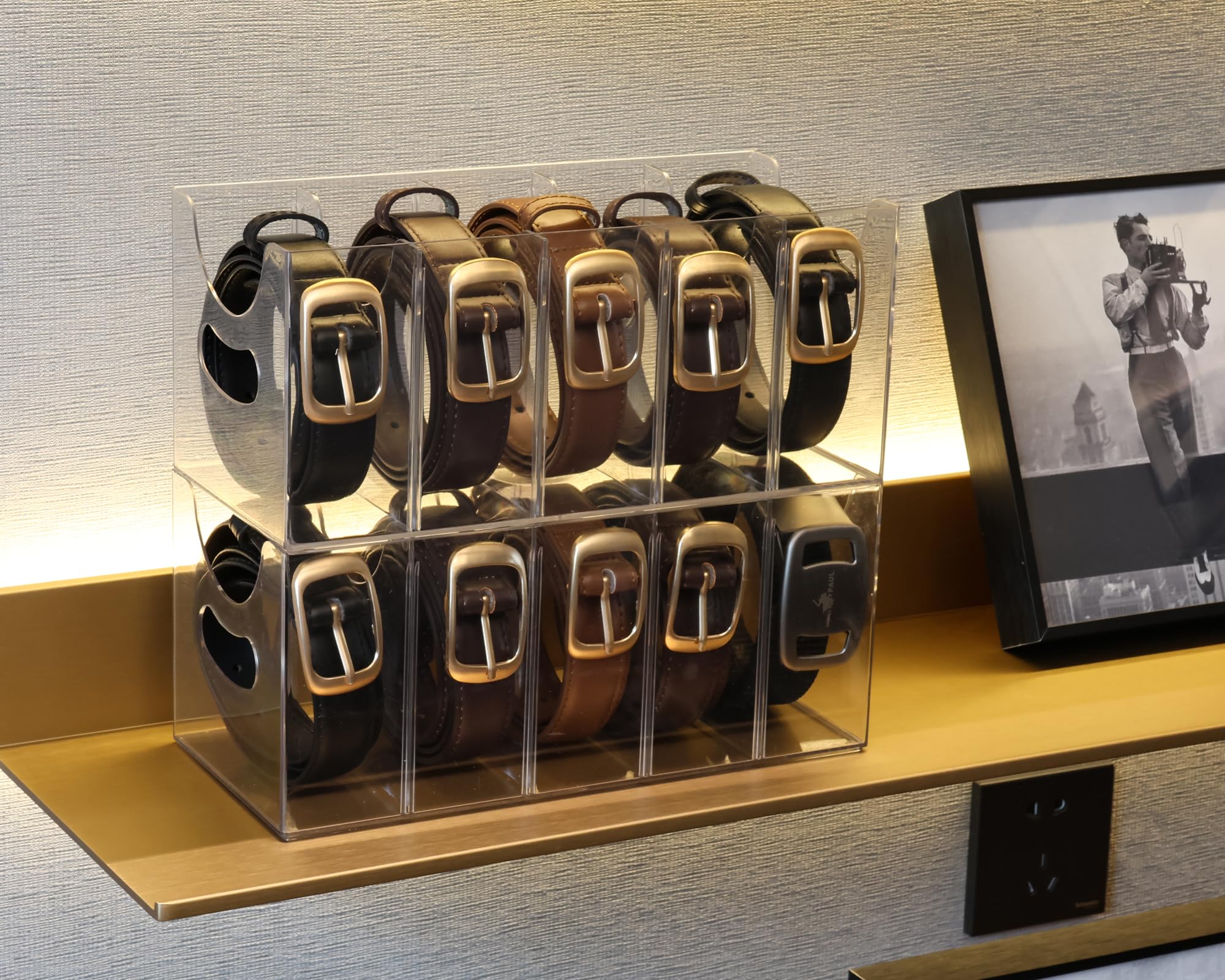 Rusnugic drawer organization solution keeps outfits organized and accessible.