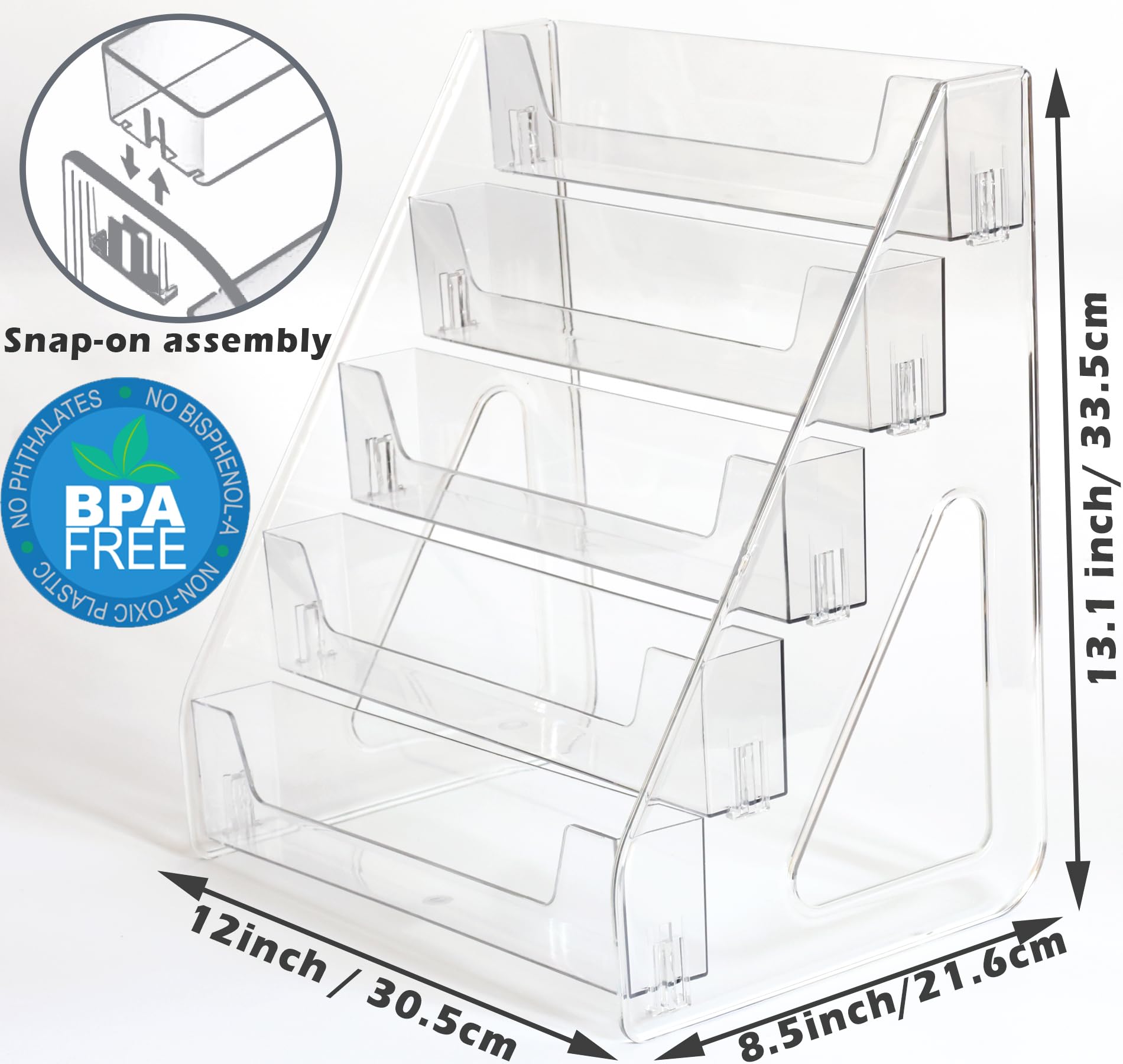 Rusnugic graded card stand securely showcasing PSA slabs