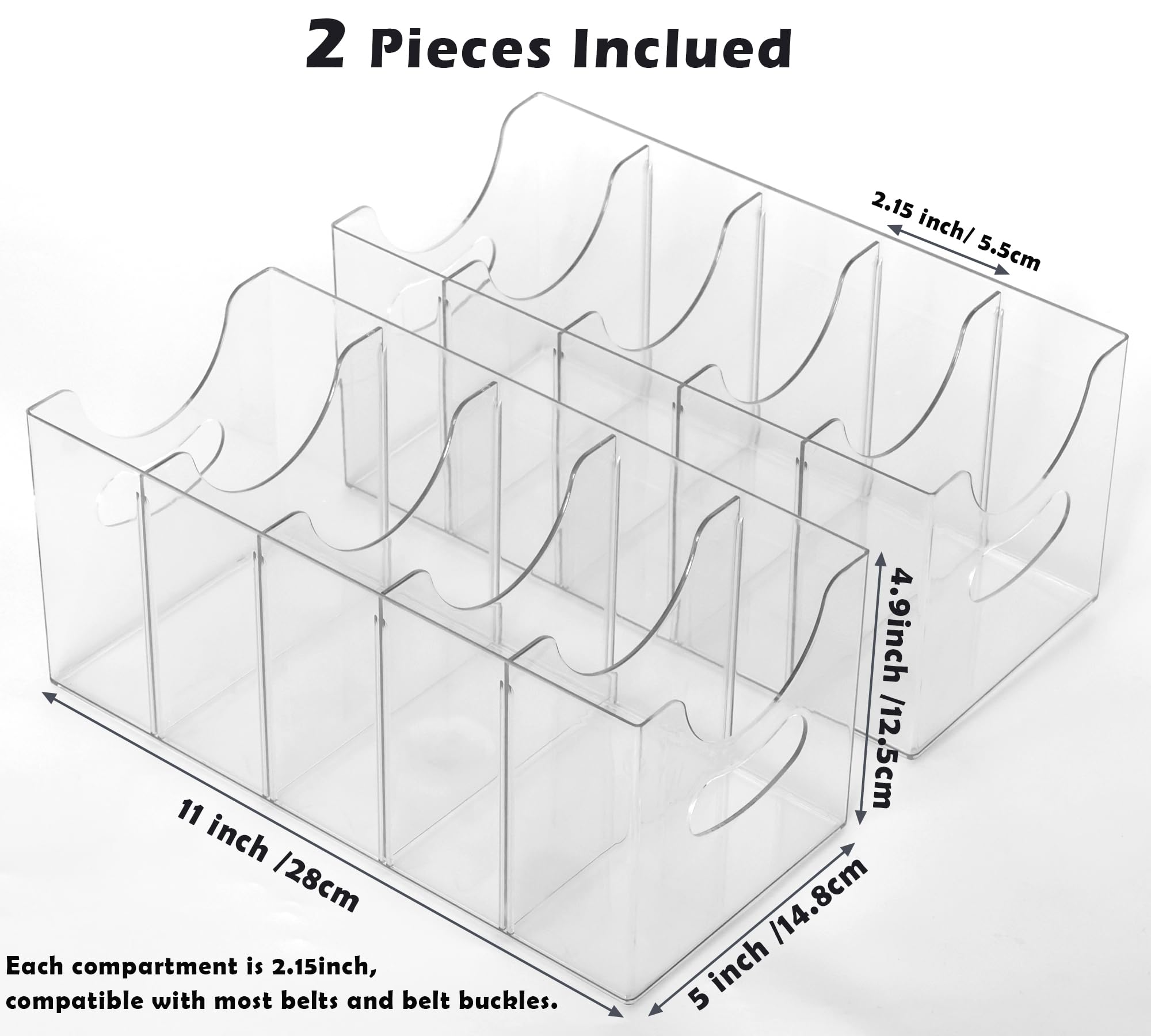Rusnugic multi-purpose bin stores ties and socks efficiently.