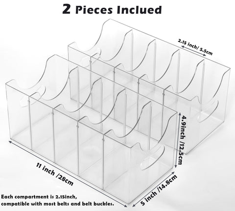 Rusnugic multi-purpose bin stores ties and socks efficiently.