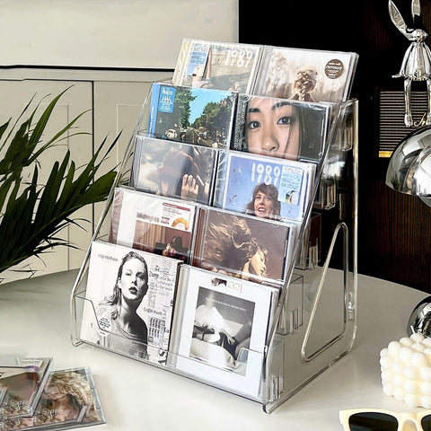 Rusnugic sticker display stand 5-tier for easy browsing