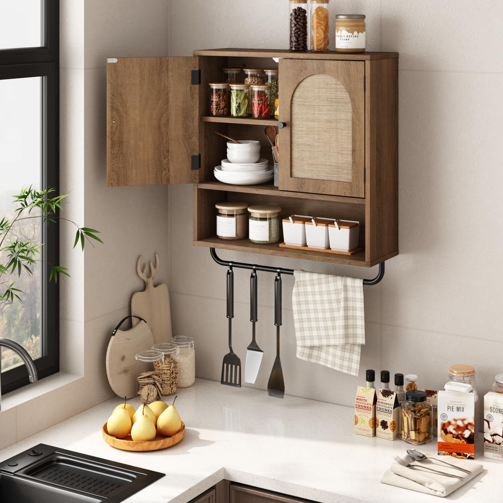 RUSTOWN color variation note reflects real-world tones in lighting.