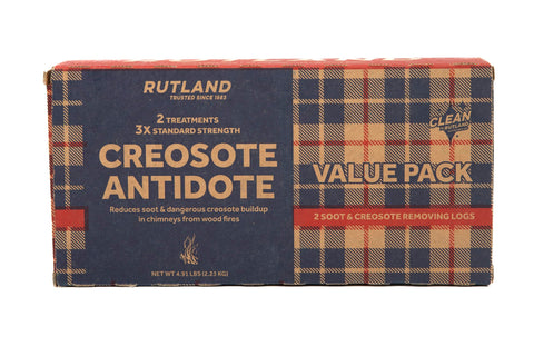Rutland Creosote Antidote during burn may help improve appliance efficiency.