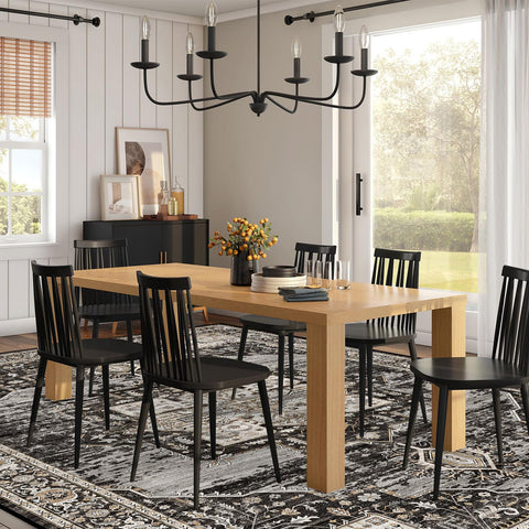 RUUGME vintage black rug showcases durable texture and soft underfoot.