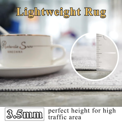 RUUGME washable rug for easy cleaning and quick refresh.