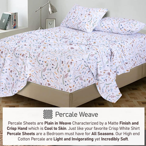RUVANTI bed setup showing sheets' crisp, casual look.