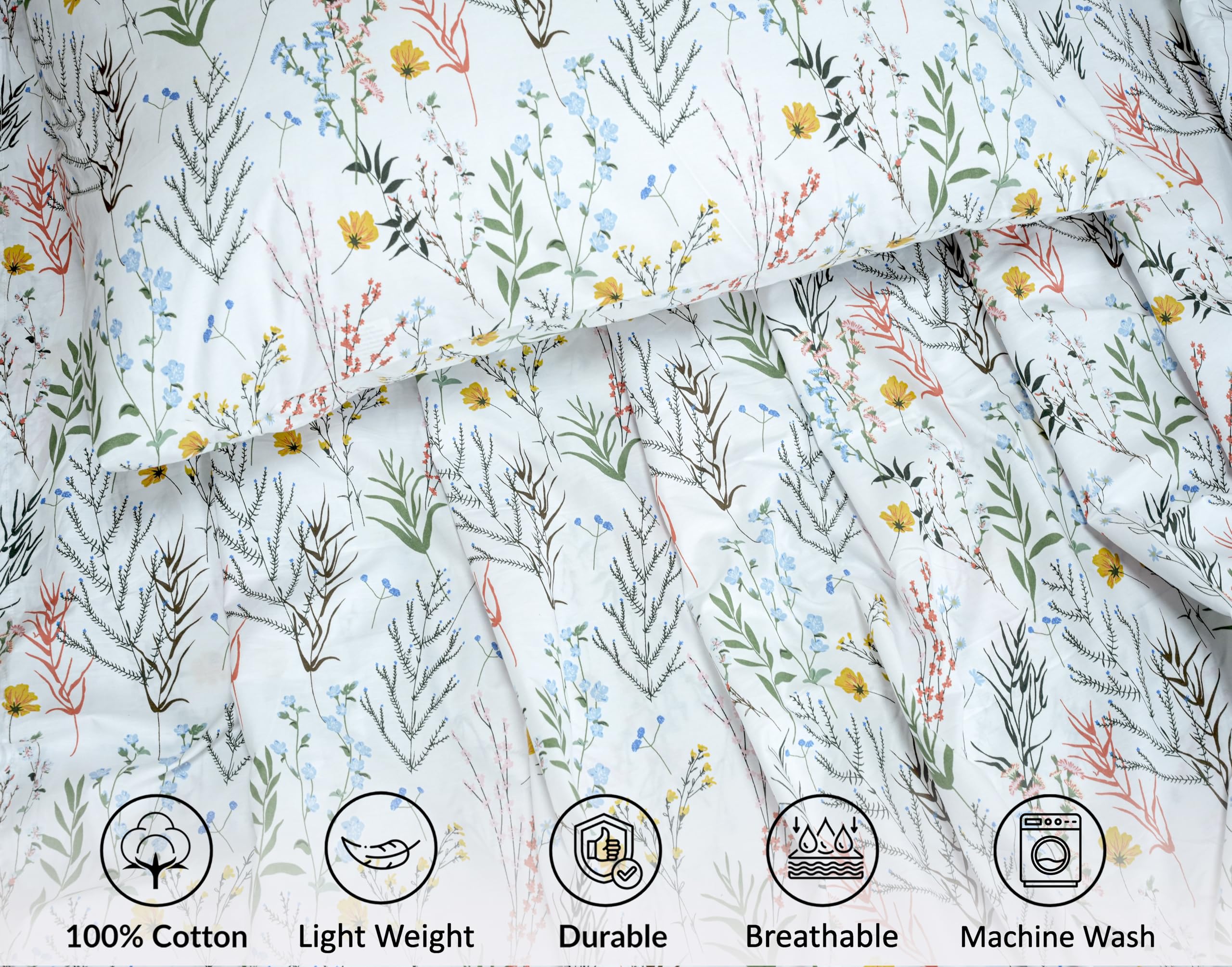 RUVANTI deep-pocket 16in elastic fitted sheet fits tall beds securely