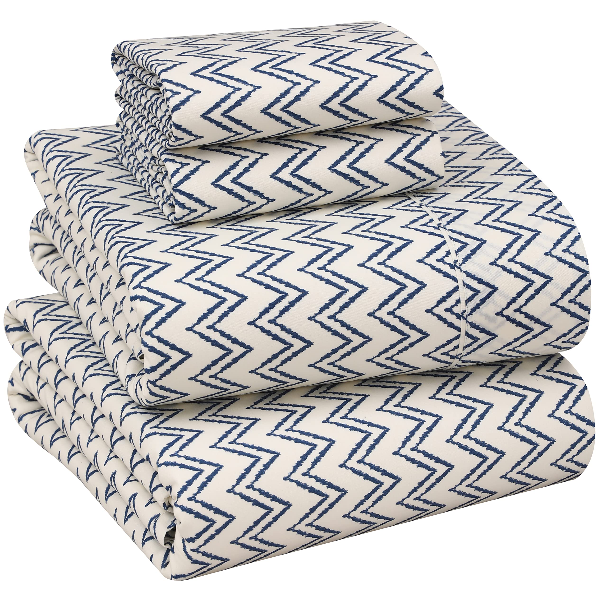 RUVANTI bedding percale weave close-up showing crisp, breathable fabric.