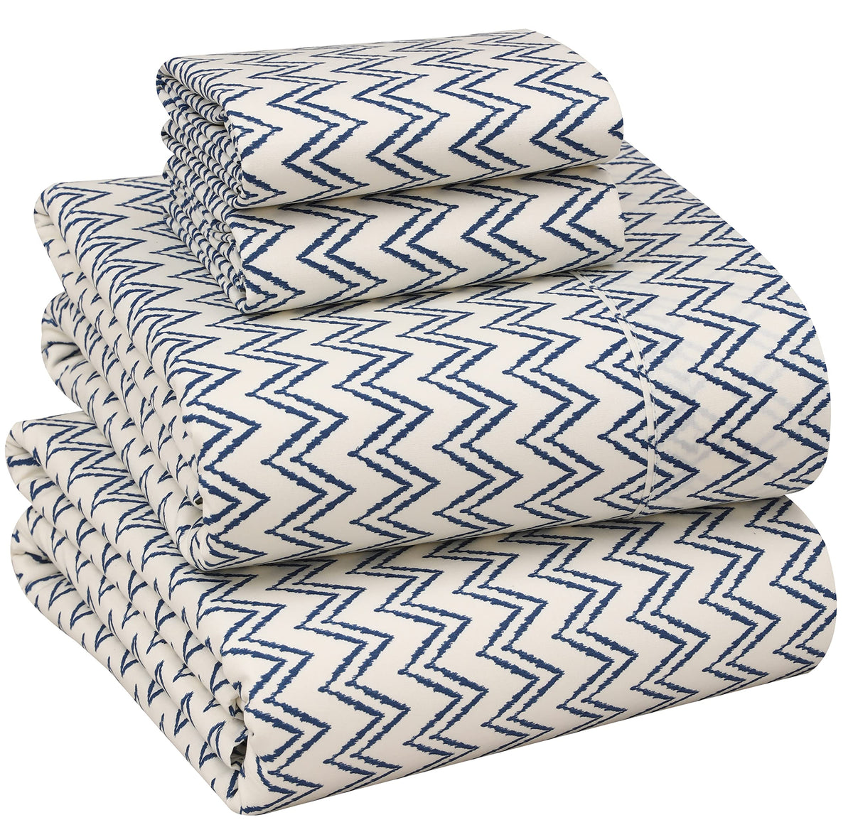 RUVANTI bedding percale weave close-up showing crisp, breathable fabric.