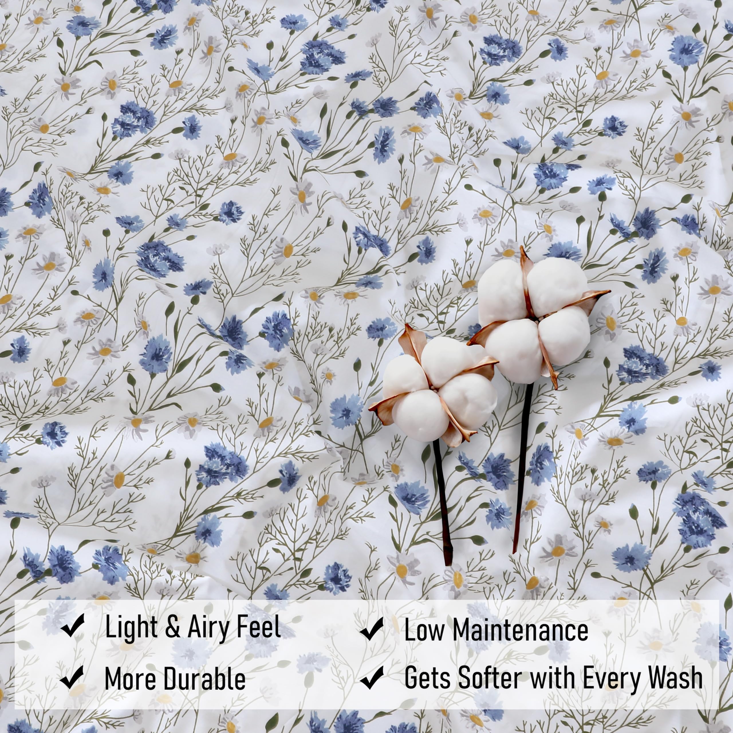 RUVANTI bedroom setup with crisp white percale sheets