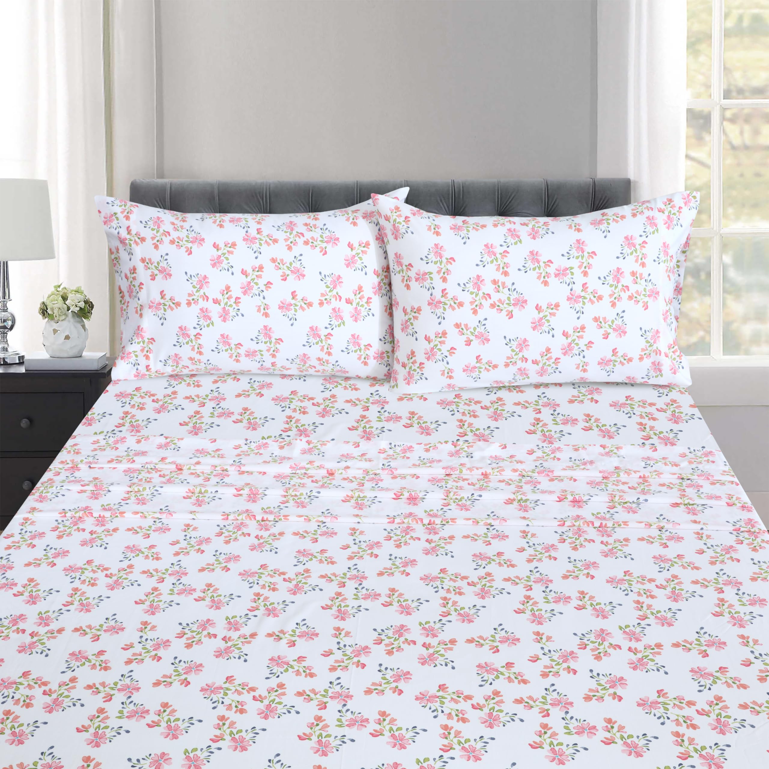 RUVANTI Bloomex floral print close-up shows vibrant design and texture