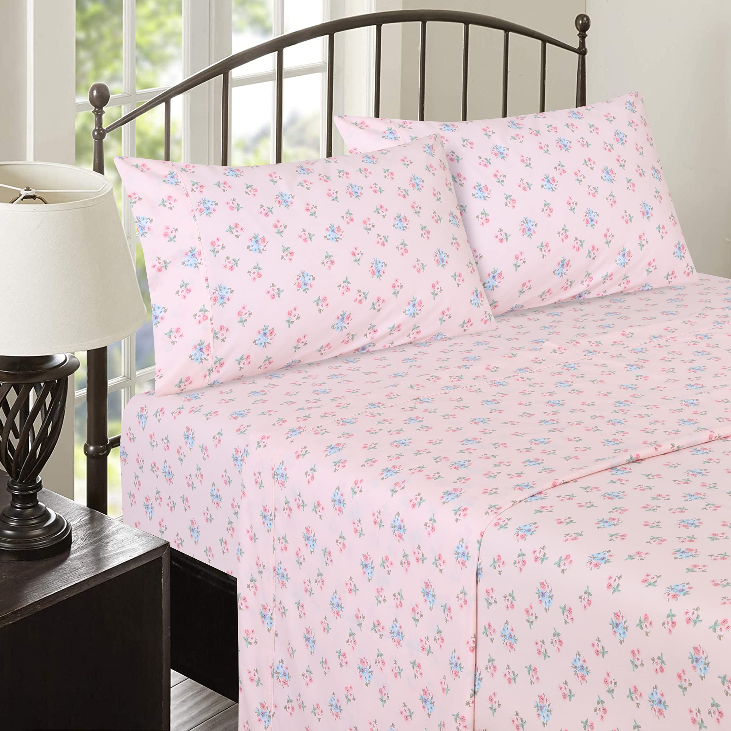 RUVANTI floral print maintains colorfast vibrancy wash after wash for lasting style.