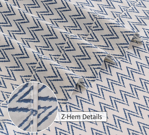 RUVANTI fitted sheet with 16-inch deep pocket securely hugging a tall mattress.