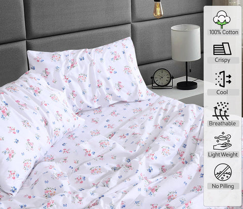 RUVANTI Funa Flora pillowcases provide smooth, cooling sleep.