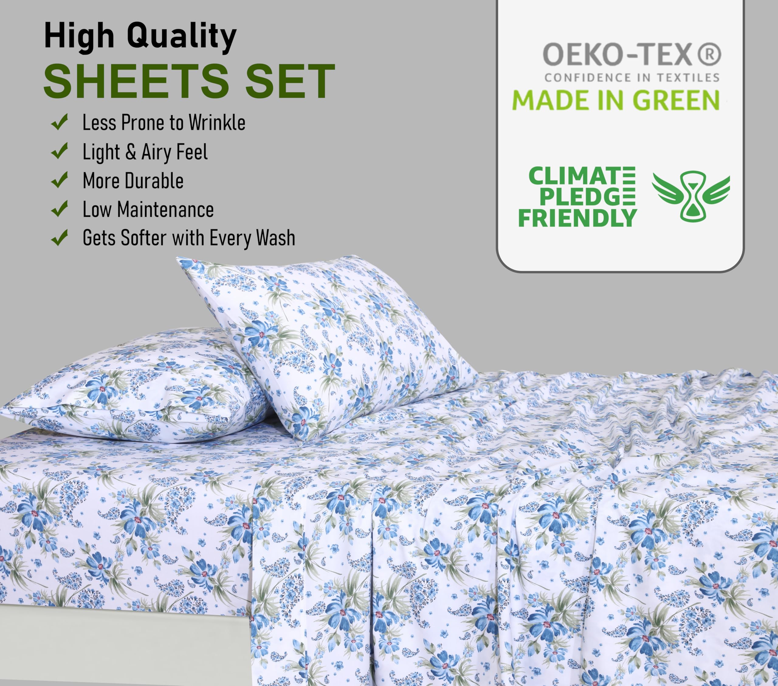 RUVANTI OEKO-TEX certified fabric for safe, breathable bedding