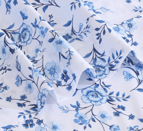 RUVANTI bedding layered on mattress demonstrates easy care and wrinkle resistance
