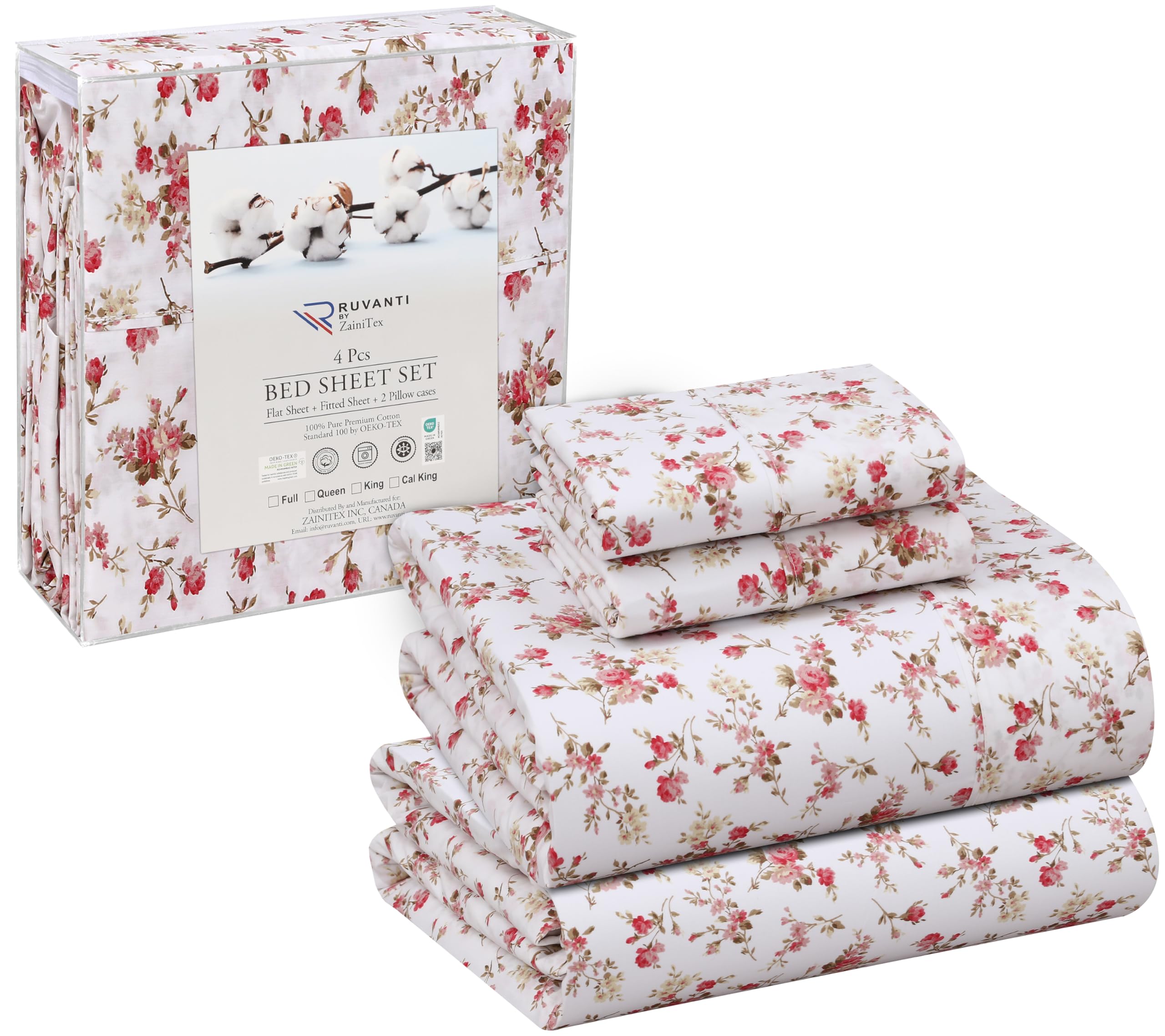 RUVANTI sheets drape softly for a calming night.