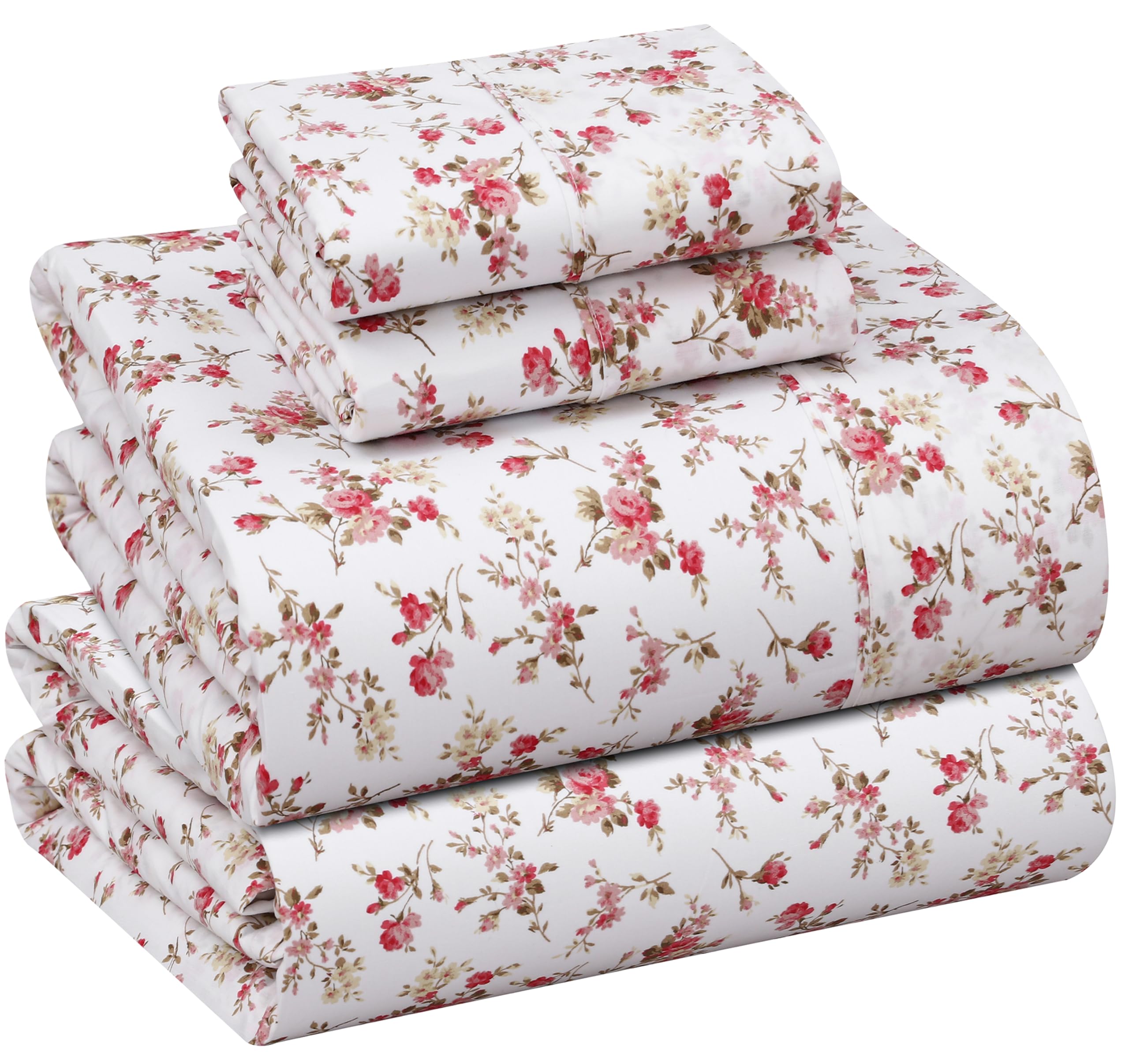 RUVANTI cotton percale fabric close-up for breathable, crisp comfort.