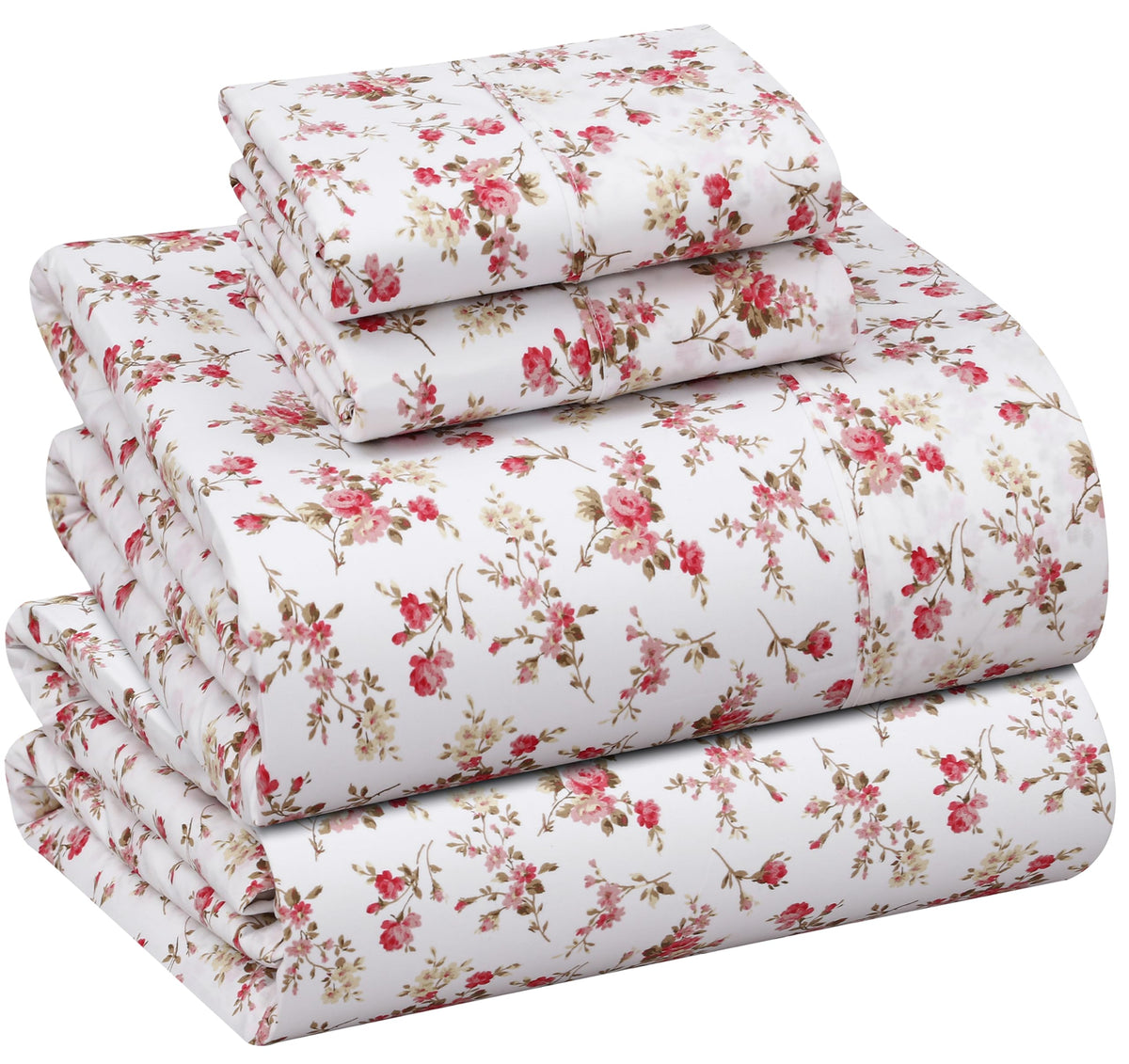 RUVANTI cotton percale fabric close-up for breathable, crisp comfort.