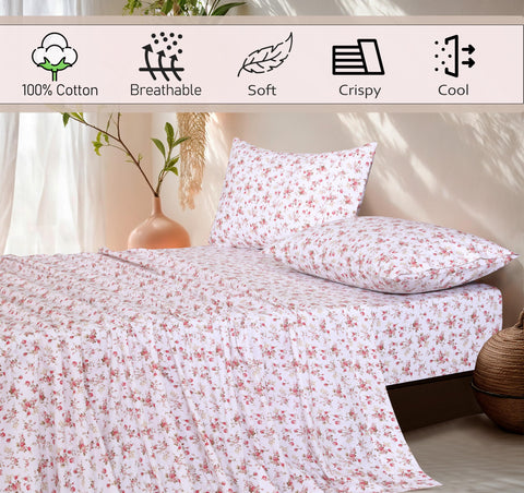 RUVANTI floral pattern print stays vibrant after washing.